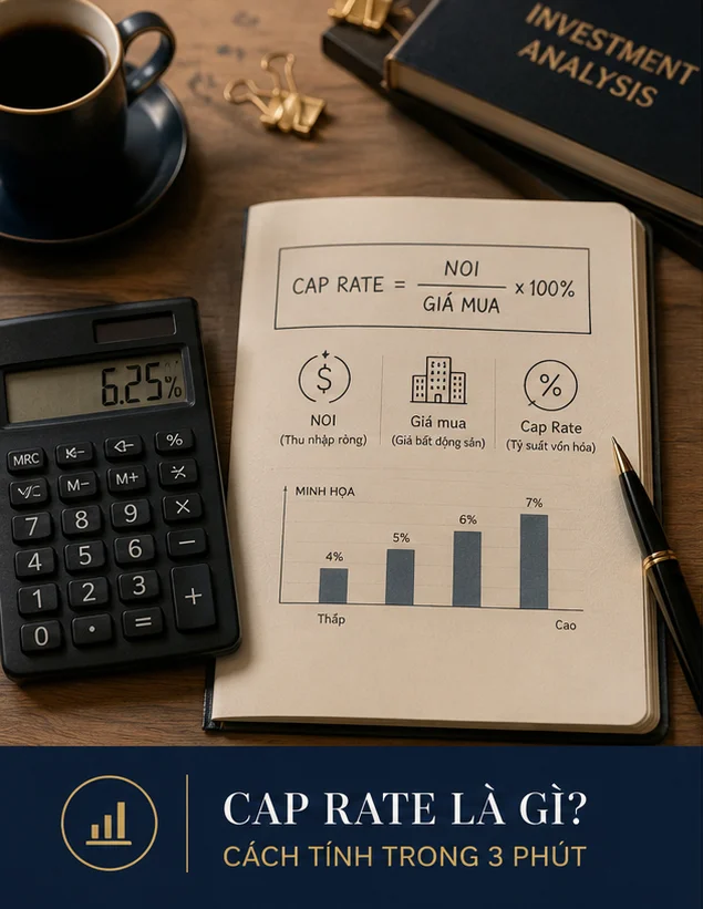Cap Rate Là Gì? Cách Tính Trong 3 Phút Cho Nhà Đầu Tư Đà Nẵng