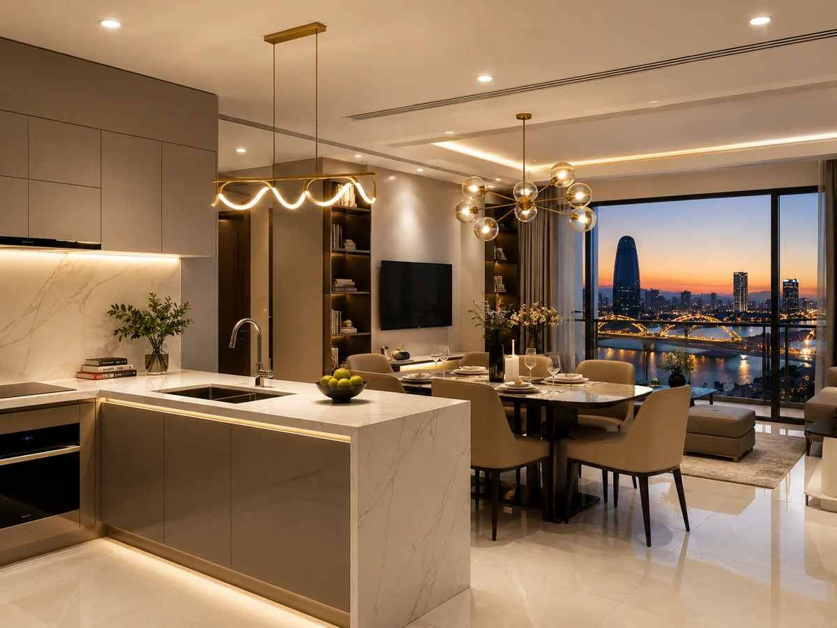 Căn hộ View Sông Hàn – nội thất