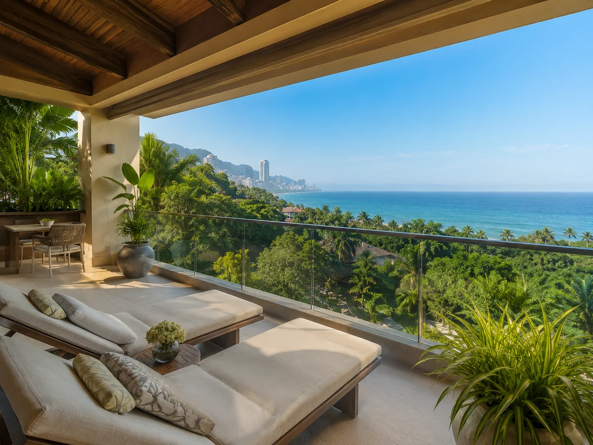 Biệt Thự Ven Biển Sơn Trà – Khai Thác Airbnb – ban công