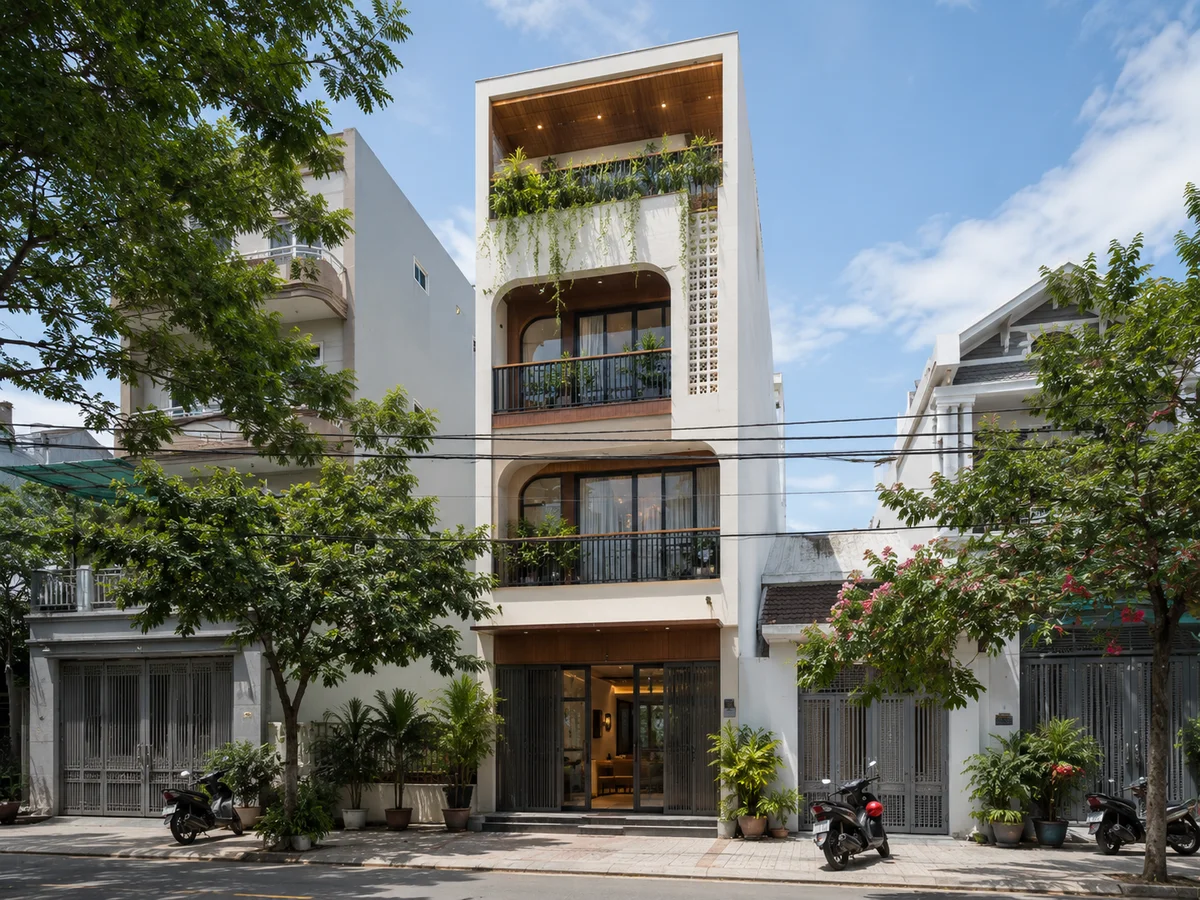 Nhà Phố 4 Tầng Thanh Khê
