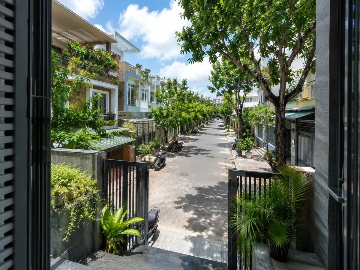 Nhà Phố 4 Tầng Thanh Khê – view