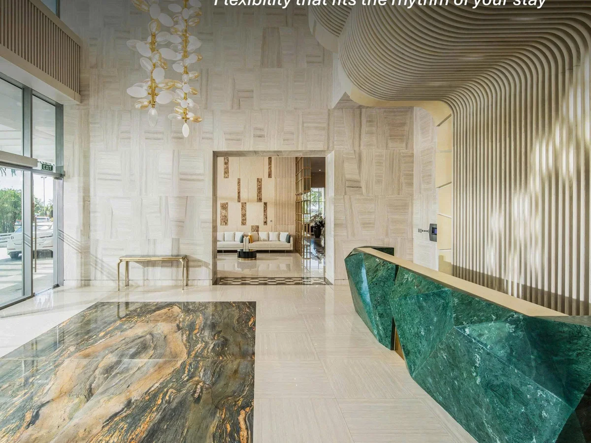 Sảnh lễ tân Wyndham Soleil Danang